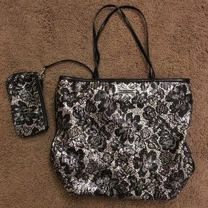 Betsey Johnson sequin tote